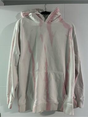 PALACE Skateboards Men’s Zebra Tie-Dye Hoodie Pink and White
